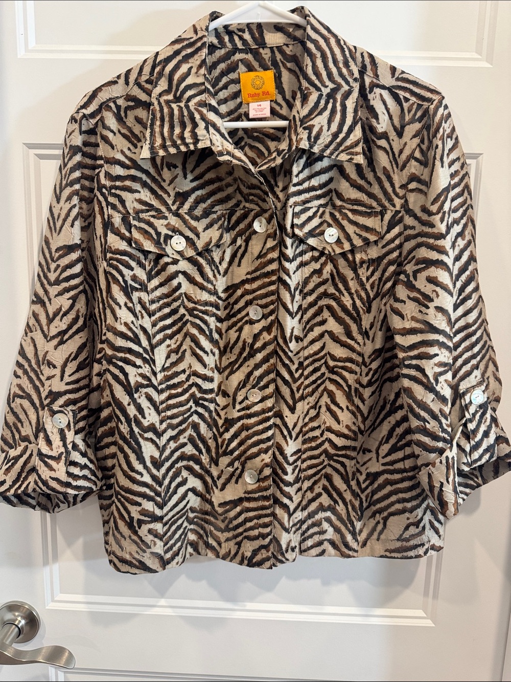 Women’s, Ruby Rd, Button Down Blouse